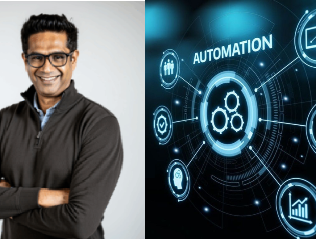 Secutech Automation team member smiling with automation icon