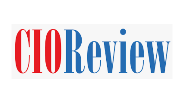 A logo with text cioreview